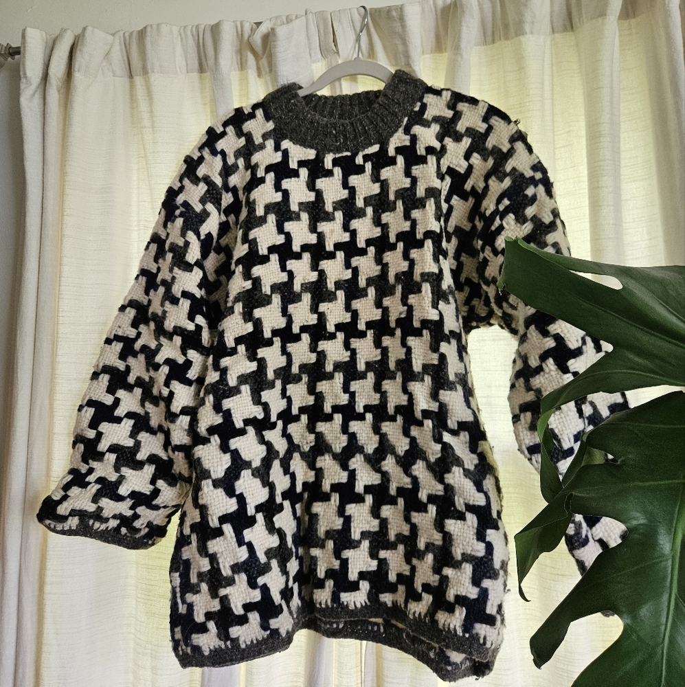 100% wool sweater